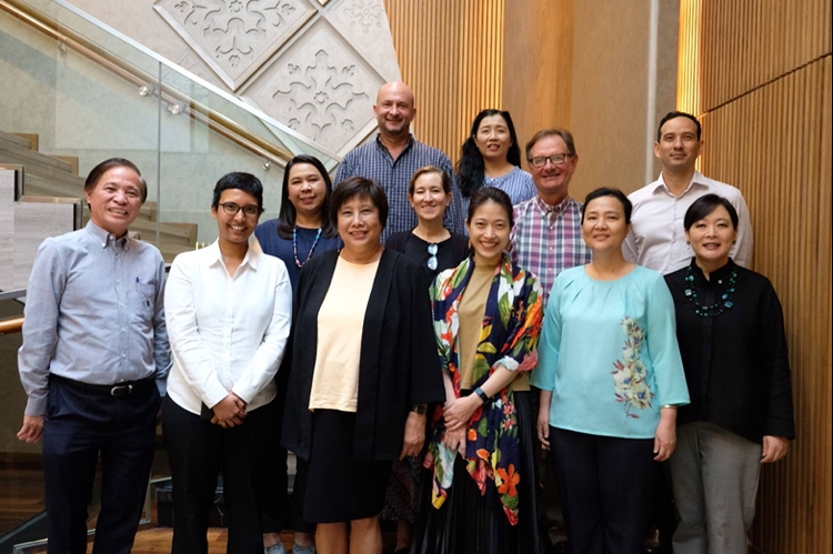 Dr. Ly Penh Sun (far left) with other mentors, faculty, and program leadership from the CHIMERA program, 2019